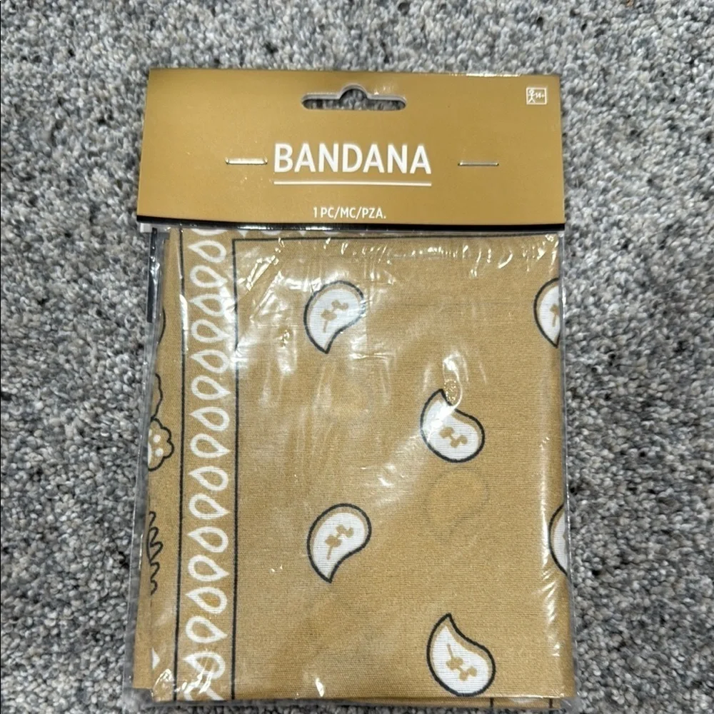 Gold Child Tutu and Bandana Set